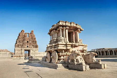 Hampi UNESCO heritage ruins Karnataka tourism